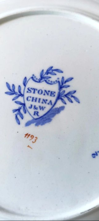 2 Stone China Ridgway 1825