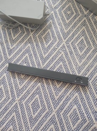 Nintendo Wii con cavi e sensore