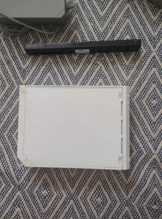 Nintendo Wii con cavi e sensore