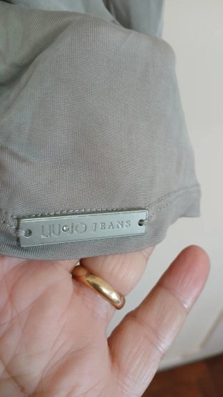 Liu Jo Maglia Grigia con Paillettes