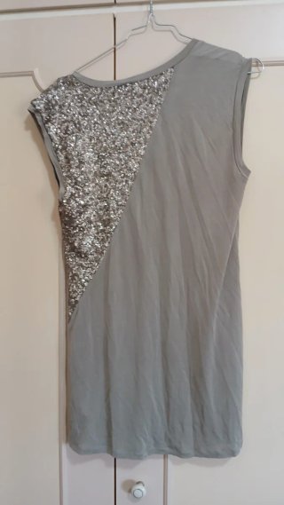 Liu Jo Maglia Grigia con Paillettes