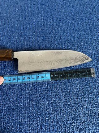 Coltello Giapponese Damasco Artigianale santoku