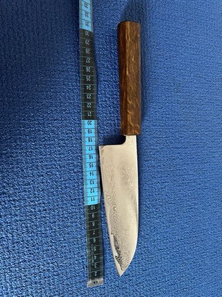 Coltello Giapponese Damasco Artigianale santoku