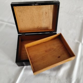 Vecchia scatola porta gioie