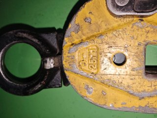 Pinza Grapa Chapas 1 Tonelada