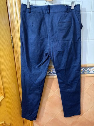 Pantalón mujer talla única azul vaquero