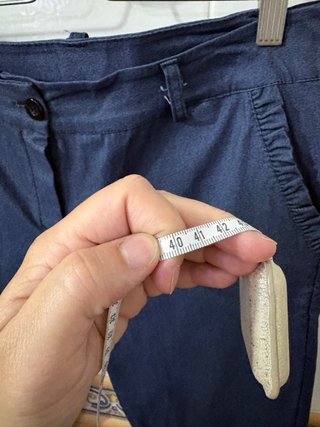 Pantalón mujer talla única azul vaquero