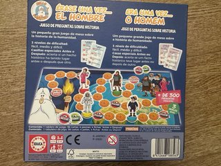 Juego educativo Érase una vez el hombre