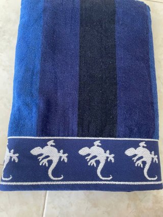 Telo mare cotone 100% fantasia giraffa