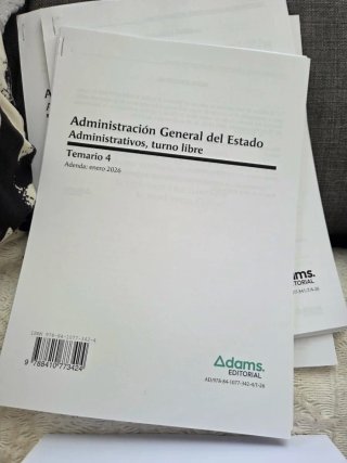 Libros Oposiciones Administración del Estado