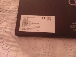Tablet Alcatel Negra