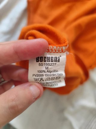 Camiseta naranja