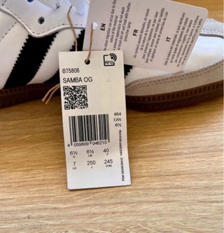 Adidas Samba Talla 40 (24,6cm) Originales