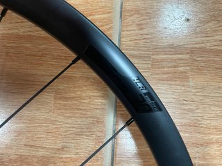 Ruedas de bicicleta visión carbono carretera
