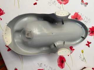 Hamaca/Asiento Baño Bebé Ergonómico Gris
