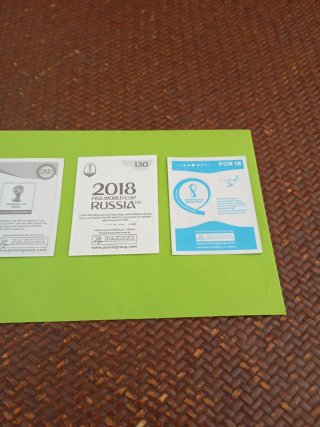 Cromo Cristiano Ronaldo Mundiales 2014-2018-2022