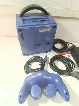 Nintendo Gamecube Violeta Completa