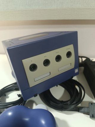 Nintendo Gamecube Violeta Completa