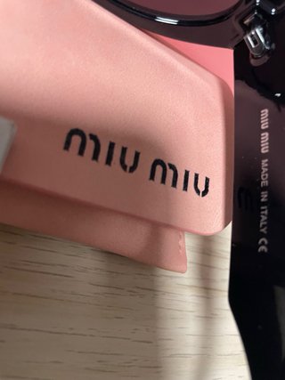 Gafas Miu Miu Glimpse Negras