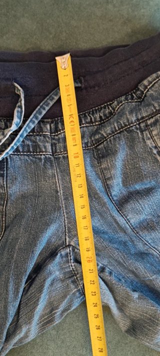 Pantalón vaquero pirata azul talla 36