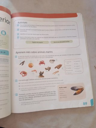 Biologia i Geologia I, ESO, Secundària, D'una a...