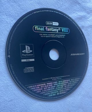 Final Fantasy VIII Demo CD PS1