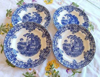 4 piatti Spode Byron 1955