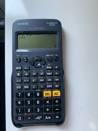 Calculadora Científica Casio fx-828PXII Negra
