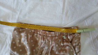 Gonna Liu Jo pois beige taglia 40 piccolissimo buc
