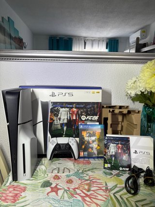 PS5 Slim 1TB Disco + Call of Duty Black Ops 4