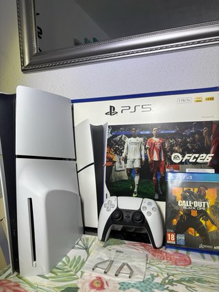 PS5 Slim 1TB Disco + Call of Duty Black Ops 4