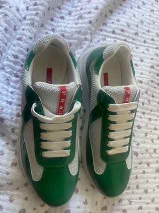 Zapatillas Prada Verdes