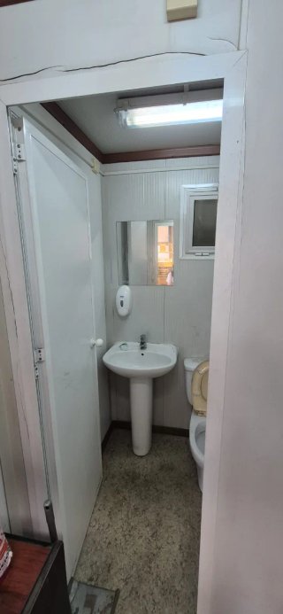 Caseta de obra modular 7x2.40m Contenedor oficina