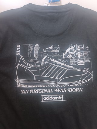 Camiseta Adidas 75 Aniversario SL72 Talla XS