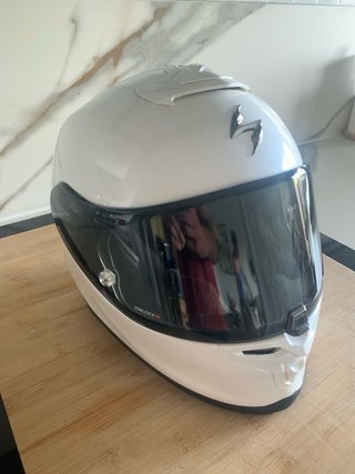 Casco Scorpion Exo-R1 Evo II Air Solid Blanco