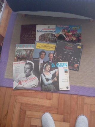 Lote Vinilos Ópera y Zarzuela