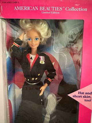1989 Vintage Barbie Army American Beauties Mattel