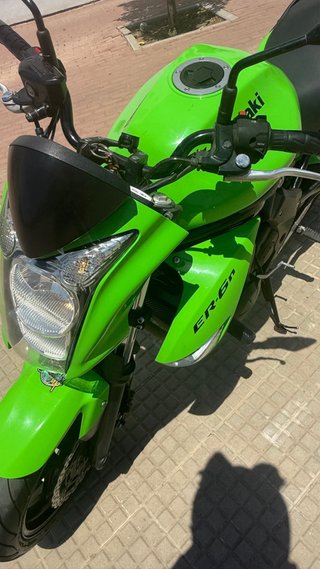 Kawasaki ER6n funciona todo ITV recien pasada