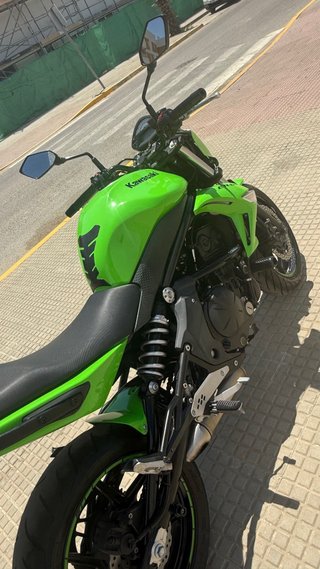 Kawasaki ER6n funciona todo ITV recien pasada