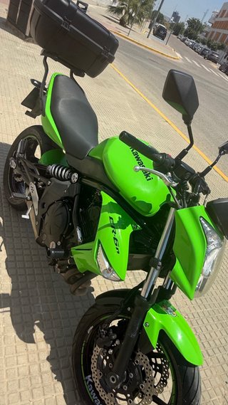 Kawasaki ER6n funciona todo ITV recien pasada