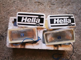 Focos faros Largo Alcance Hella 181