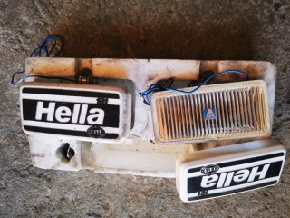 Focos faros Largo Alcance Hella 181