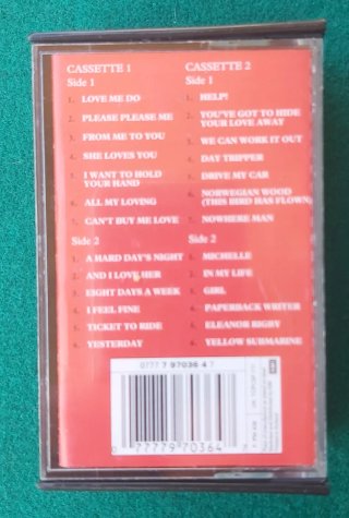 Doble Cassette The Beatles 1962-1966