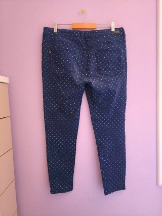 Pantalones Cortefiel Estampado Talla 42