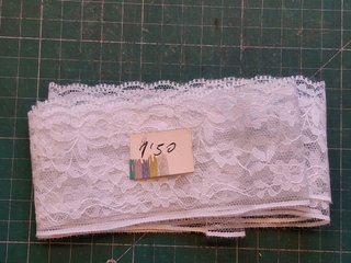 Mercería: encajes, cintas, puntillas, cordones