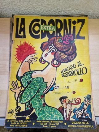Lote Revistas Históricas LA CODORNIZ (1964-1970)