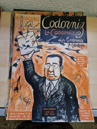 Lote Revistas Históricas LA CODORNIZ (1964-1970)