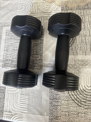 2 Pesas Plástico 1kg