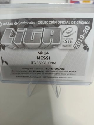 Cromo Messi FC Barcelona 2018-19