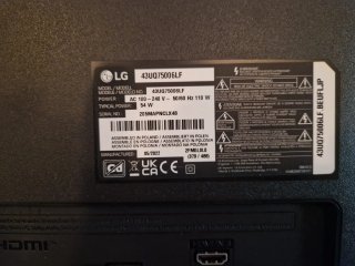 TV LG 43 4K SMART TV 43UQ75006LF